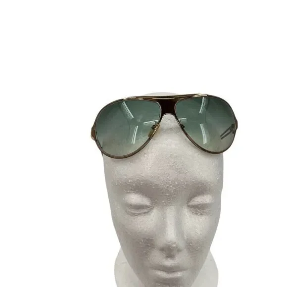 Vintage Escada Gold Aviator Sunglasses Style SES633 Unisex